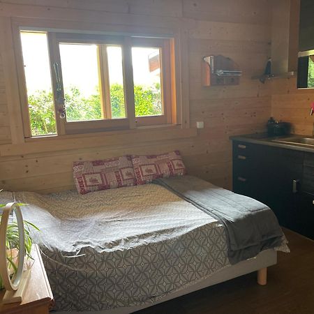 Studio 1 Piece Situe Dans Un Chalet Бофор Экстерьер фото
