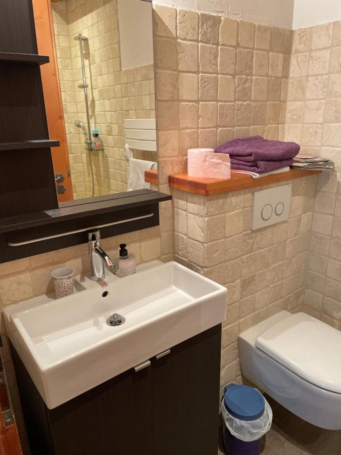 Studio 1 Piece Situe Dans Un Chalet Бофор Экстерьер фото
